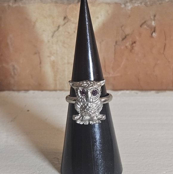 "Nocturne" 1974 Vintage Sarah Coventry Ring Size 6 - Picture 2 of 5